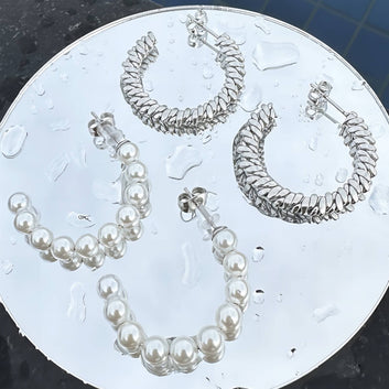 Earrings, Stainless Steel