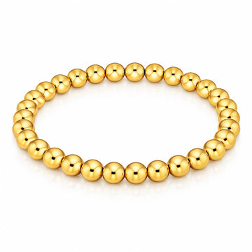 18K Gold Plated Stainless Steel Bracelet|Waterproof & Tarnish-Free Jewelry