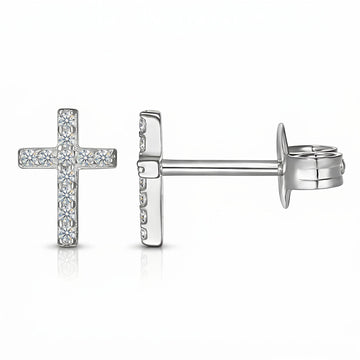 Crosses Earrings, Stainless Steel