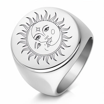Sun Ring, Stainless Steel