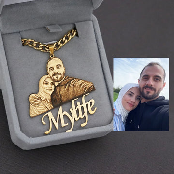 Personalized Picture Pendant with Necklace  | The Aussie Glam